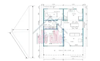plano vivienda americana